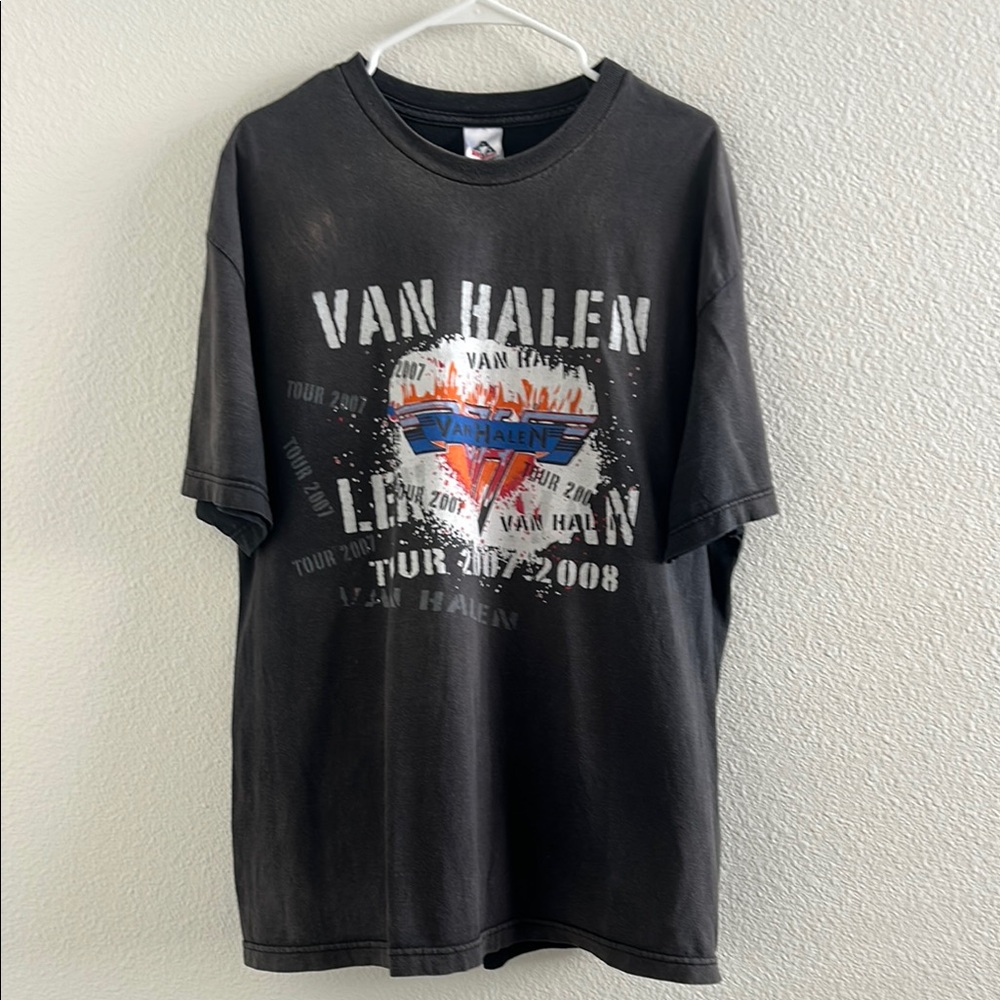 Vintage Van Halen 2007-2008 Reunion Tour Concert T Shirt XL